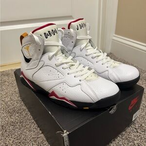 Nike Air Jordan 7 Retro White Sneakers